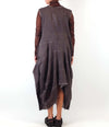 Loyko Ari Dress (+ turtleneck) in Graphite