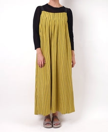  MXM Piper Dress in Lemon/Black Stripe Pique