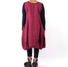 Mara Gibbucci Red Linen Dress