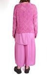 Fissore Pink Silk Knit Sweater