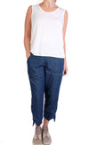 Cynthia Ashby Cupro Tank in Natural