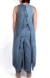Sanctamuerte Blue Layered Jumpsuit