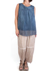 Sanctamuerte Blue Tank