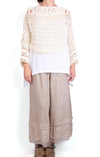 Matthildur Cream Knit Sweater
