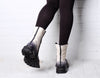 Papucei Crax Boot in White/Black
