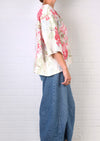 KQ Cream Floral Top