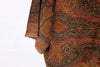 KQ Olive Silk Velvet Top