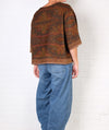 KQ Olive Silk Velvet Top