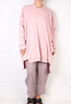 Bodil Pocket Top in Light Pink