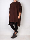 Bodil Pocket Top in Cocoa