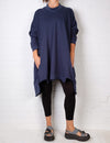 Bodil Pocket Top in Navy