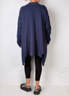 Bodil Pocket Top in Navy
