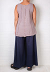 Bodil A Line Sweatpants in Navy