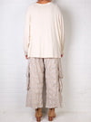 Dress To Kill Cream Lycra Baseball Pullover
