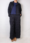 Dress To Kill Blue Plaid Flannel Tab Pocket Pleated Pant