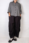 Dress To Kill Black Memory Crush Cargo Pant