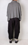 Dress To Kill White/Black Gingham Balloon Cappy Shirt