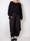 Dress To Kill Black Memory Crush Cargo Pant