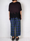 Paper Temples Farrah Pant in Tartan