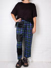 Paper Temples Farrah Pant in Tartan