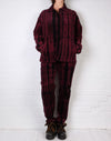 Mieko Mintz Corduroy Shibori Tie Dye Workers Jacket