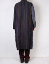 Mieko Mintz Jewel Woven Kantha Kaftan Coat