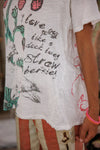 Magnolia Pearl Ducks Love Strawberries T