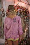 Magnolia Pearl Eyelet Wennie Blouse in Allium