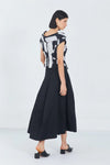 Matthildur Black Inca Print Top