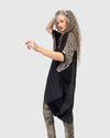 Alembika Stripes Oversized Cape/Top