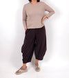 Gerties Full Ankle Pant in Black Pearl