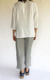 Tulip Courtney Pant in Ticking Stripe