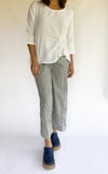 Tulip Courtney Pant in Ticking Stripe