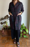 Rundholz Merlot Check Coat