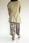 Cynthia Ashby Terry Short Sleeve Tee in Ashby White