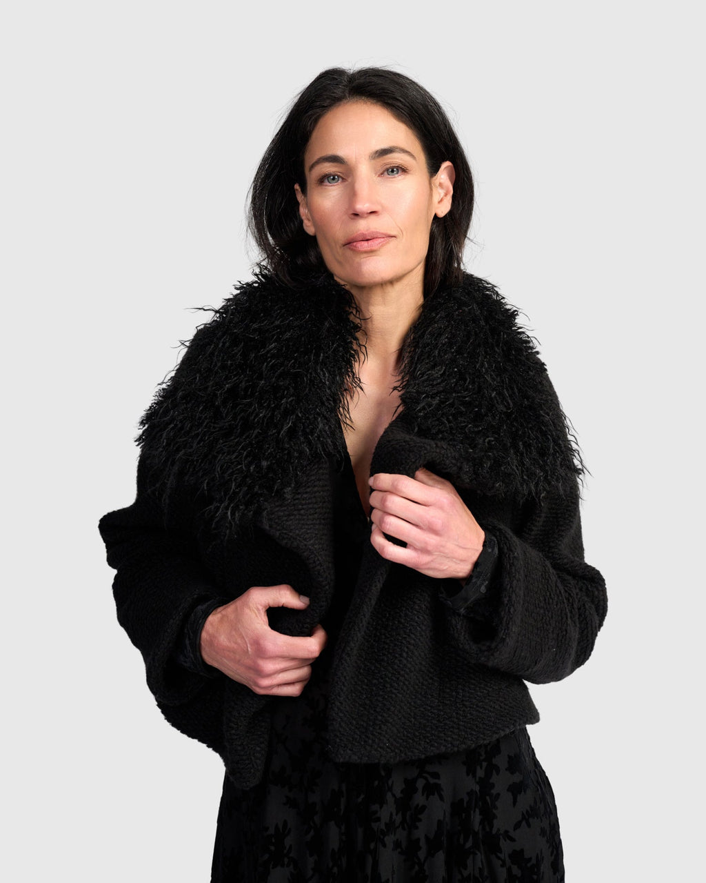 Alembika Black Boucle Jacket