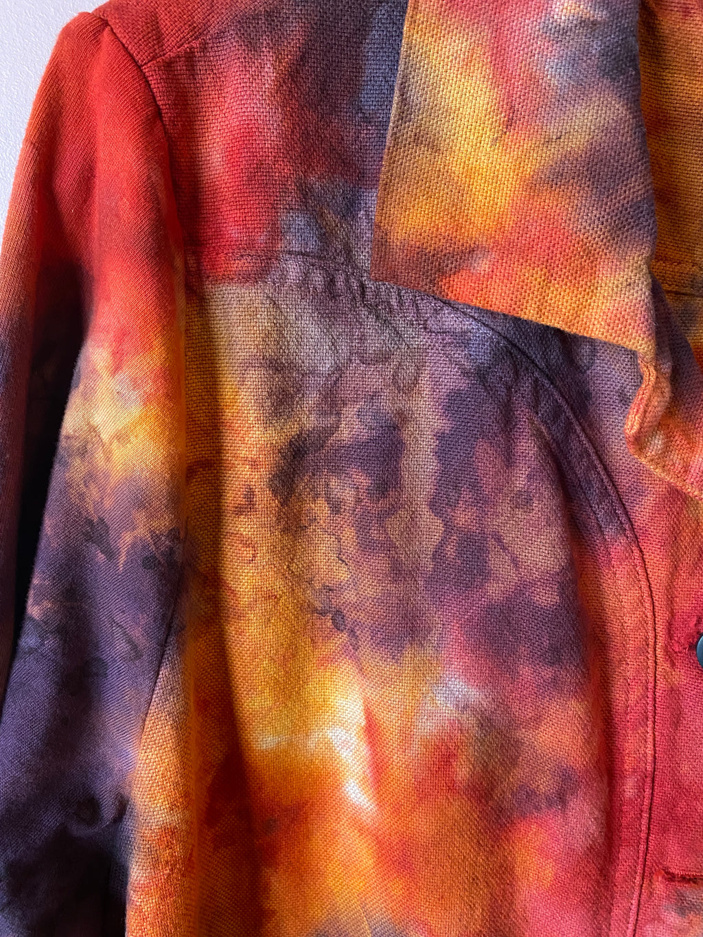 Cynthia Ashby Wesley Button Up Shirt Jacket