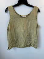 T2T Eleven Stitch Silk Crinkle Tank Medium