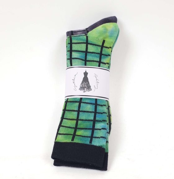 Cynthia Ashby Calf Dyed Socks