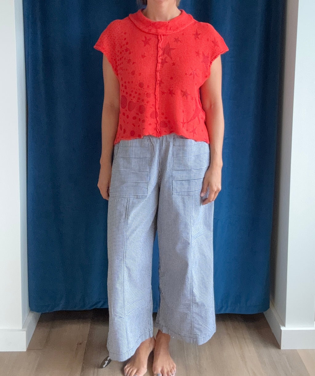 Paper Temples Piper Pant in Gingham