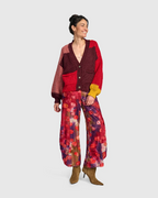Alembika Knit Sweater in Ruby