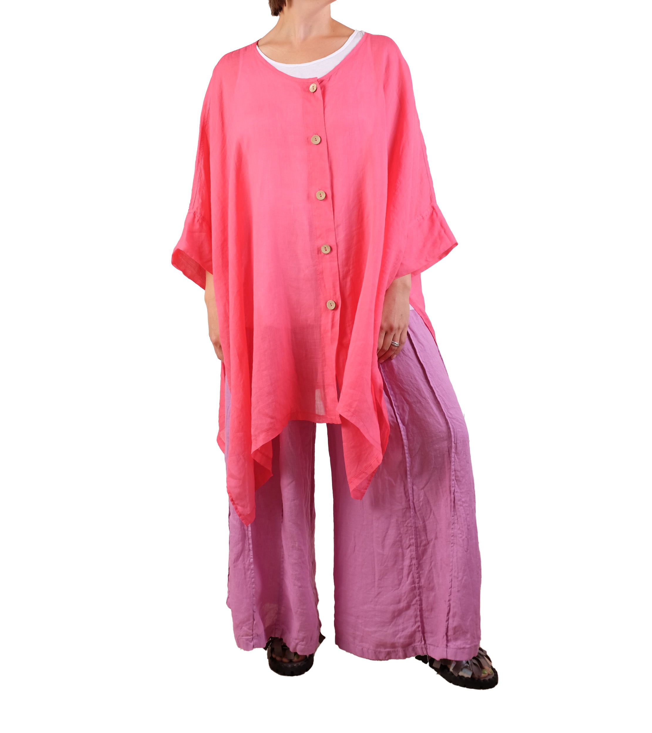 Bodil One Size Shirt in Rose