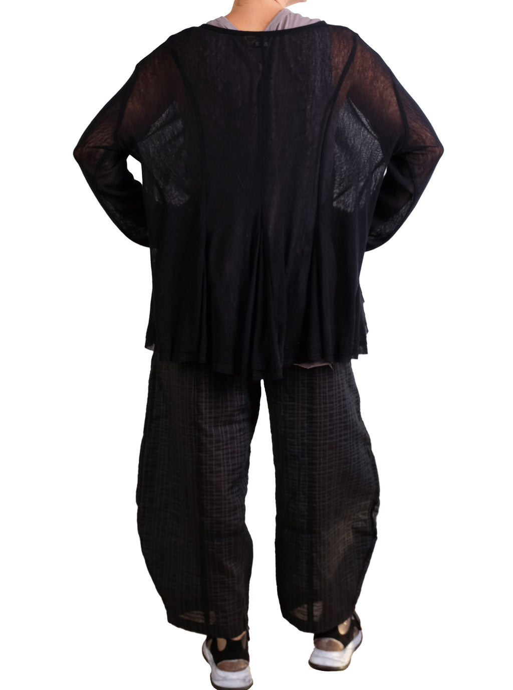 Dress To Kill Black Net R-Pullover