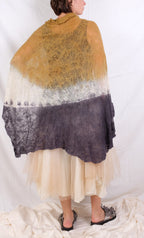 Robin Kaplan Wool Lace Poncho (Two Colors)
