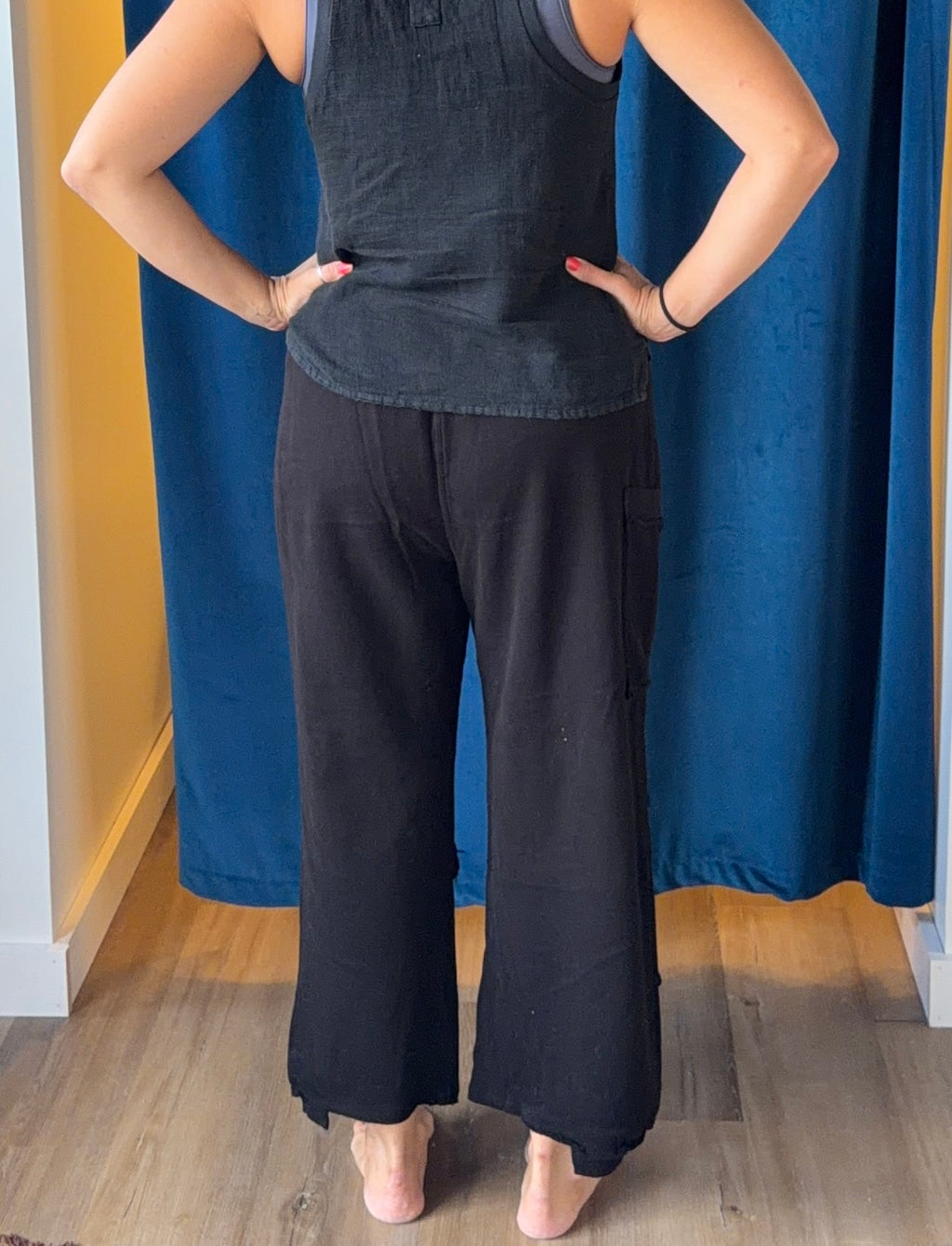 Bodil Sweatpant in Black