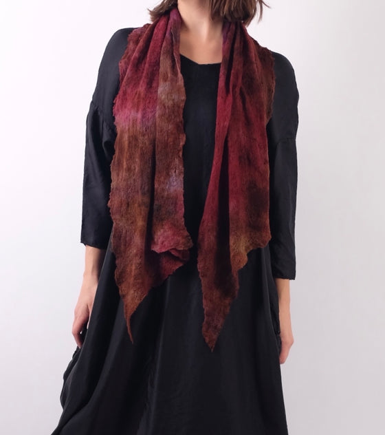 Robin Kaplan Hand Dyed Lace Wool Scarf (Multiple Colors)