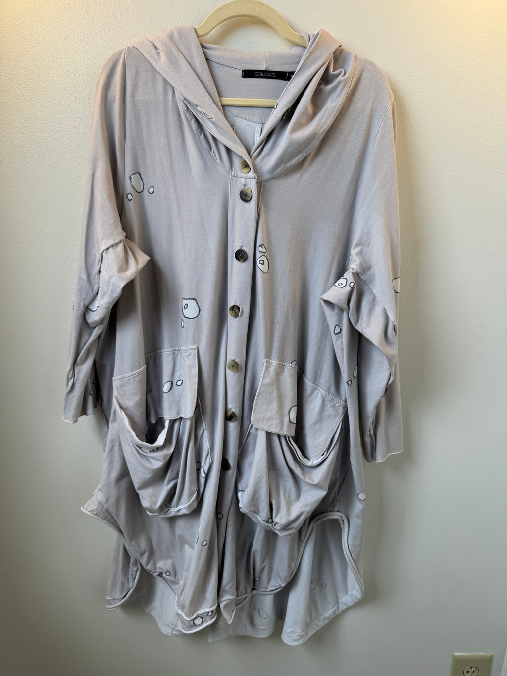 T2T Grizas Knit Hooded Jacket Small (runs large)