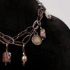 Debe Dohrer Long Lariat with Venetian Trade Bead Necklace