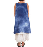 Privatsachen Sinnfaden Tie Dye Tunic in Blue
