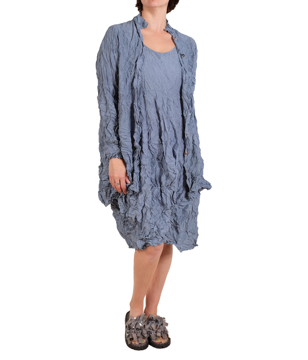 Privatsachen LichtKnitt Dress in Blue